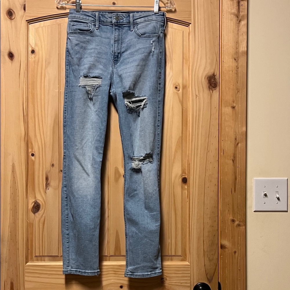 Hollister Ultra High-Rise Skinny Ankle Jeans 3R 26/27 Vintage Soft Stretch
